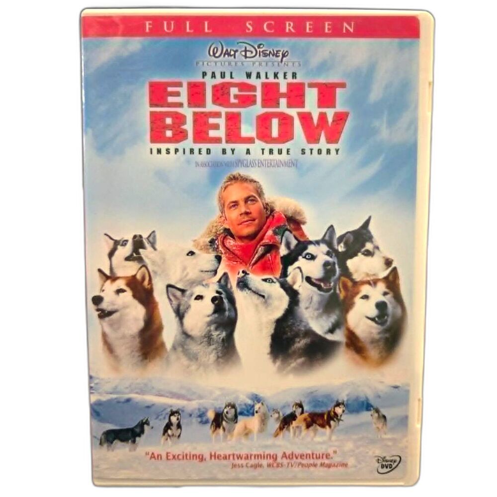 Eight Below DVD Full Screen Walt Disney Pictures
